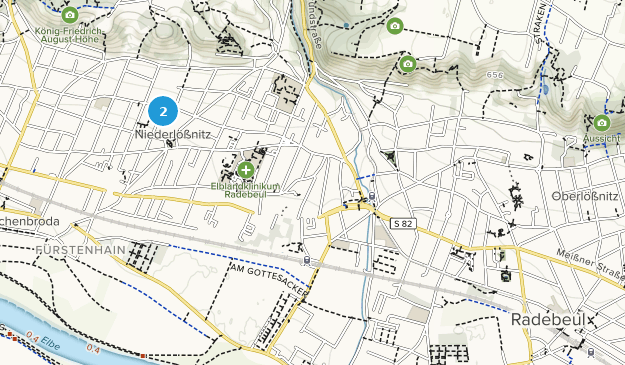 Radebeul, Sajonia Map