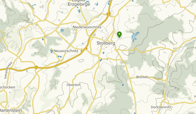 Stollberg/Erzgeb., Saxony Map