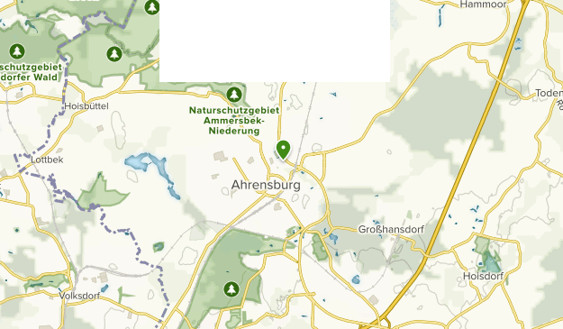 Ahrensburg, Schleswig-Holstein Map