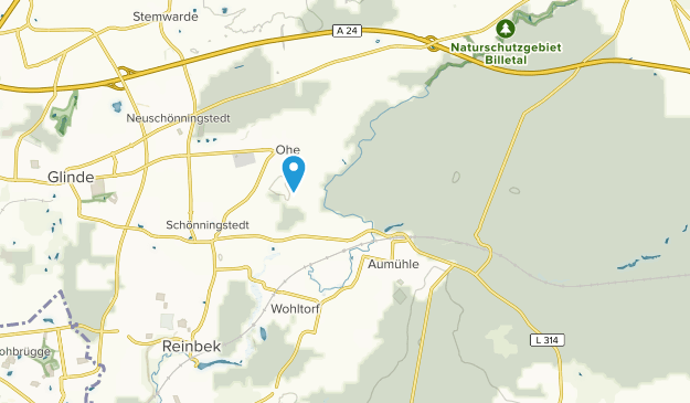 Aumühle, Schleswig-Holstein Map
