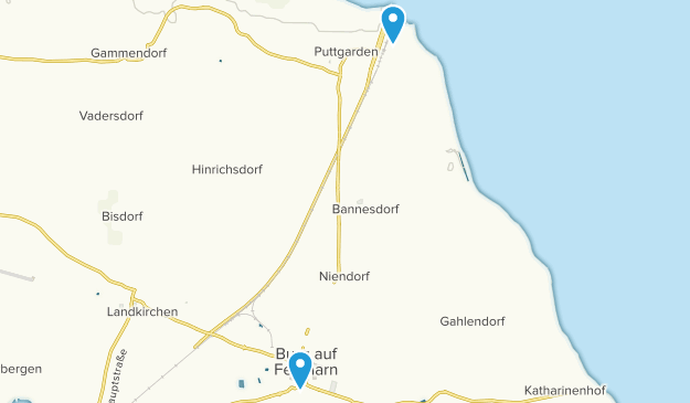 Fehmarn, Schleswig-Holstein Map