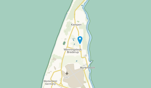 Wenningstedt-Braderup, Schleswig-Holstein Map