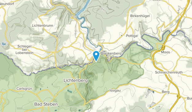 Blankenstein, Turingia Map