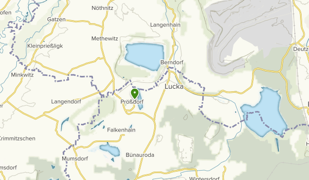 Lucka, Thuringia Map