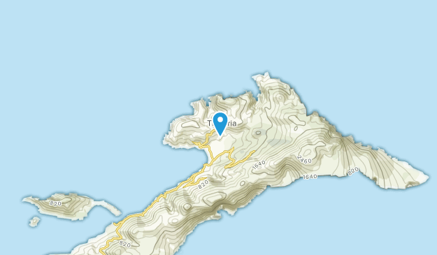 Tholaria, Amorgos Map