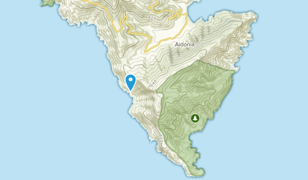 Piso Meria, Andros Map