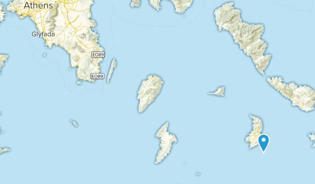 Vari, Attica Map