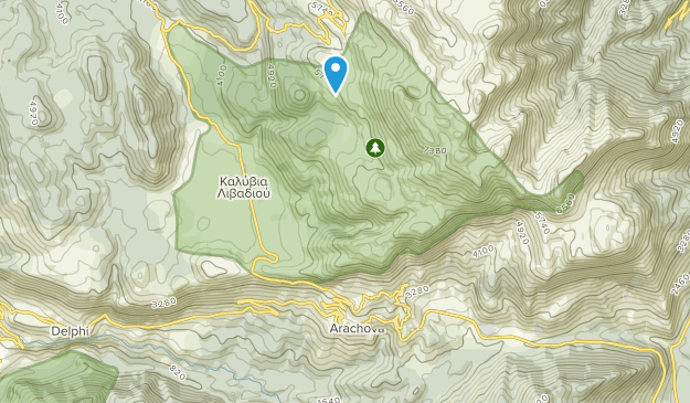 Arájova, Grecia Central (región) Map