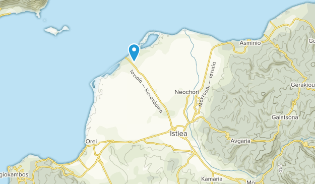Istiea, Grèce centrale Map