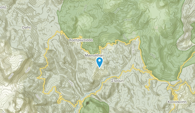 Mavrolithari, Grecia Central (región) Map