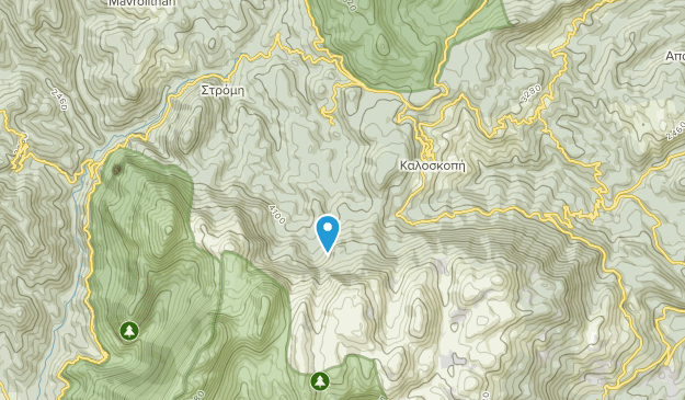 Panourgias, Grèce centrale Map
