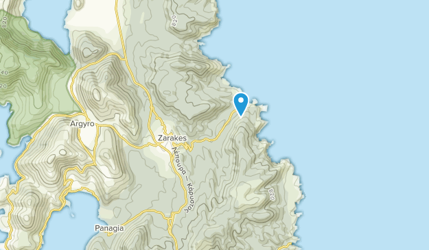 Zarakes, Grecia Central (región) Map