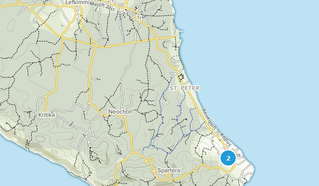 Lefkimmi, Corfu Map