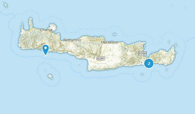 Agios Ioannis, Creta Map