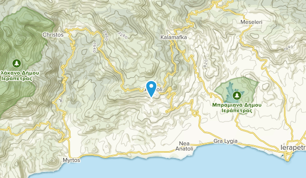 Anatoli, Creta Map
