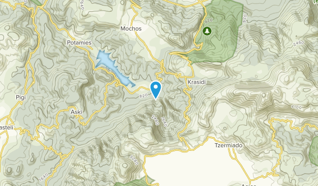 Gonies Pediados, Creta Map