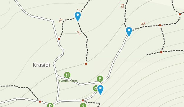 Krassio, Creta Map