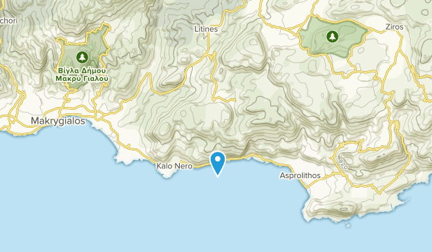 Perivolakia, Crete Map