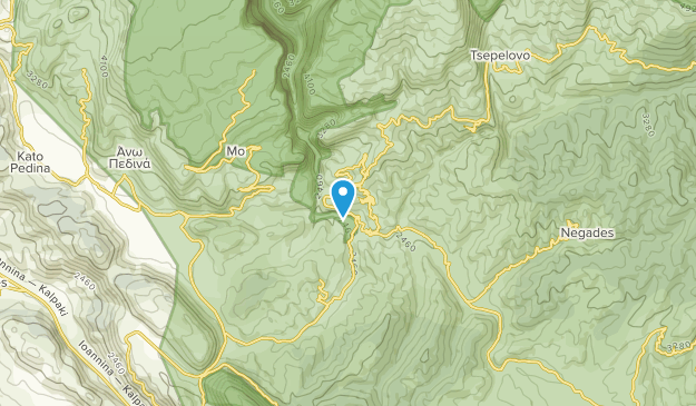 Koukkouli, Epirus Map