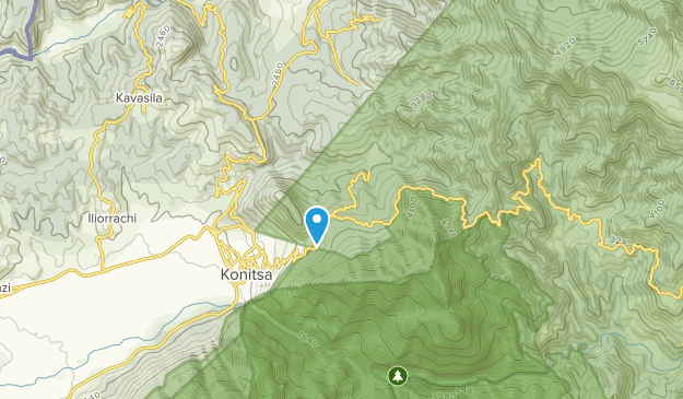 Pigi, Epirus Map