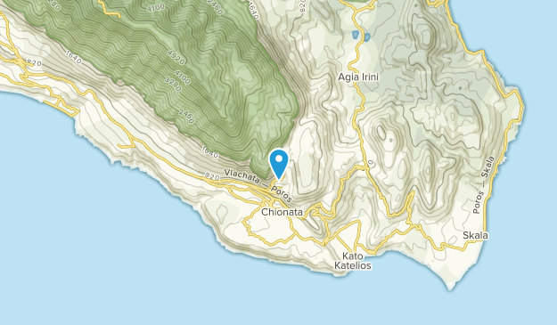 Arginia, Îles Ioniennes (archipel) Map