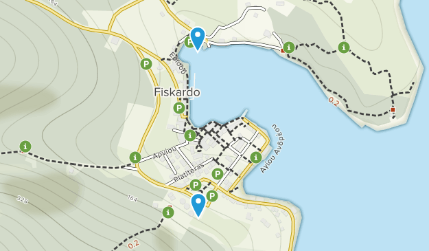 Fiskardo, Îles Ioniennes (archipel) Map