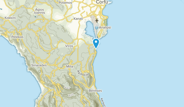 Gastouri, Îles Ioniennes (archipel) Map