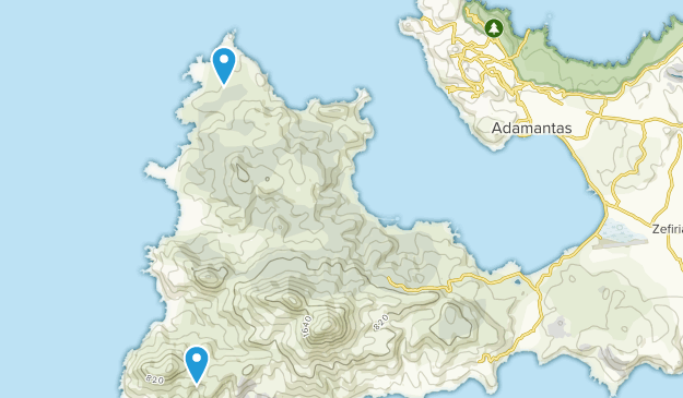 Milos, Milos Map