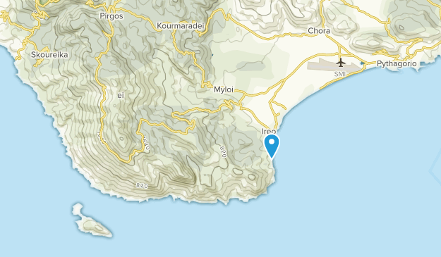 Pagondas, Nördliche Ägäis Map