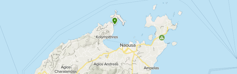 naoussa greece map