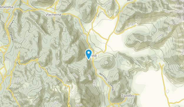 Levidi, Peloponnese Map
