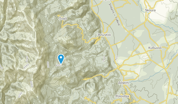 Paleopanaghia, Peloponnese Map