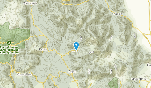 Roino, Peloponnese Map