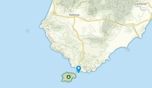 Kattavia, Rhodes Map