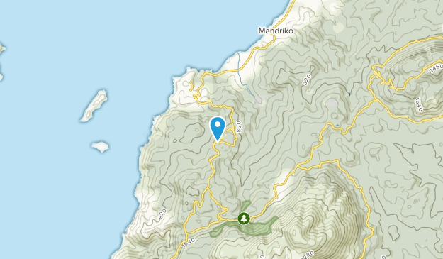 Kritinia, Rhodes Map