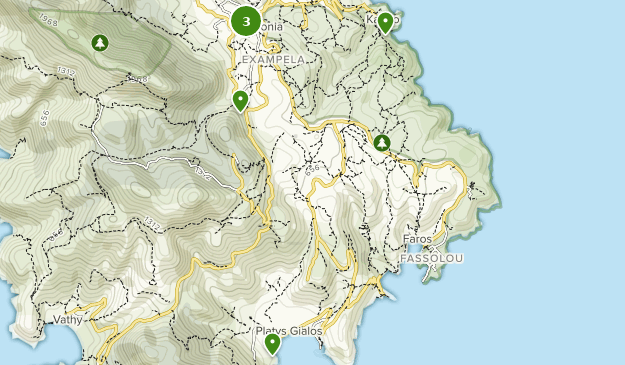 Apollonia, Sifnos Map