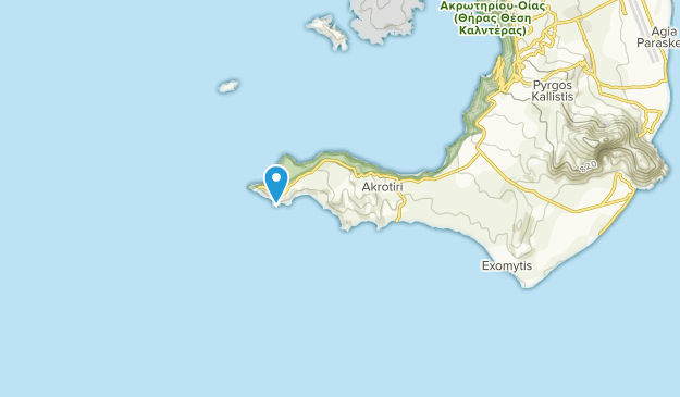 Akrotiri, Égée-Méridionale Map