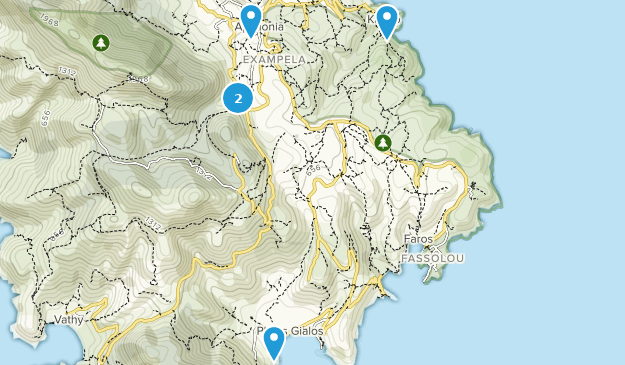 Apollonia, Südliche Ägäis Map