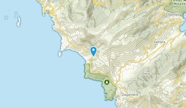 Paleopoli, Egeo Meridional Map