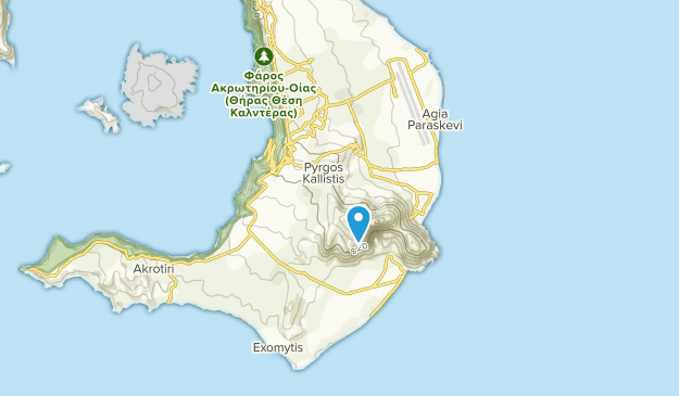 Pyrgos Kallistis, Égée-Méridionale Map