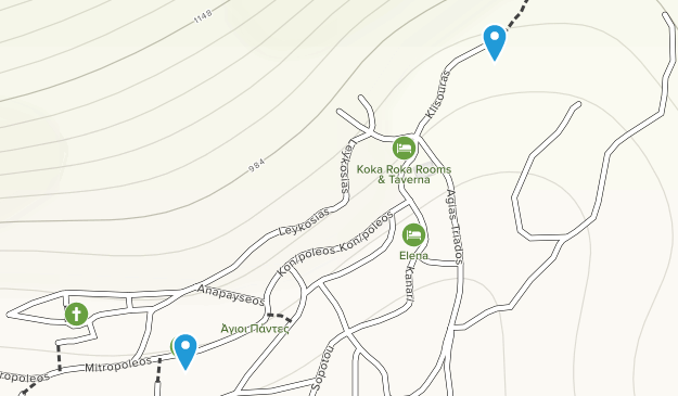 Kalambaka, Thessalie Map