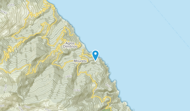 Mouressio, Tesalia Map