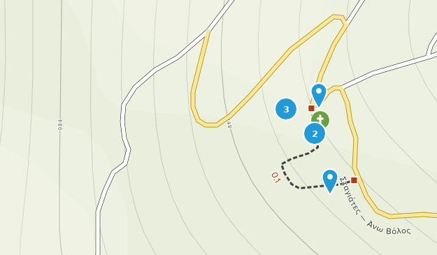 Stayates, Thessalien Map