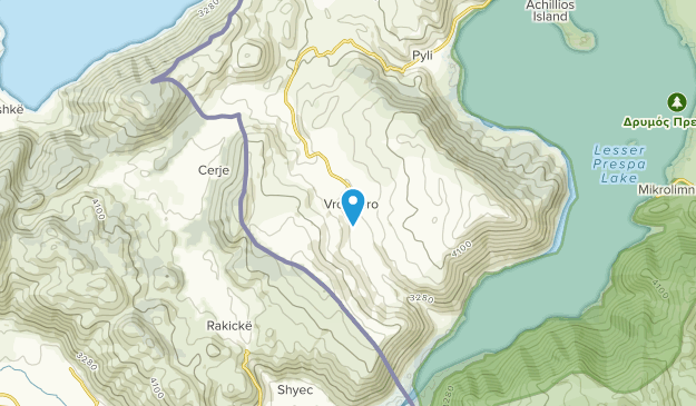 Vrontero, West Macedonia Map