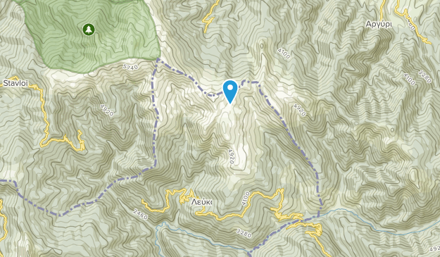 Lefka, Western Greece Map