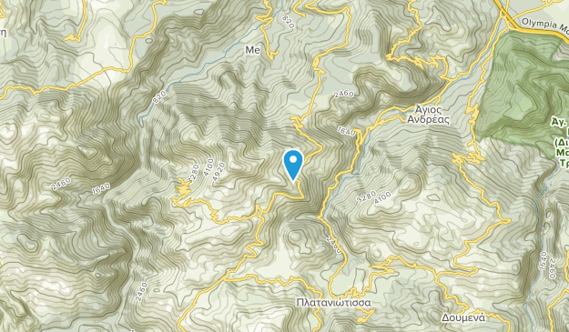 Pteri, Western Greece Map