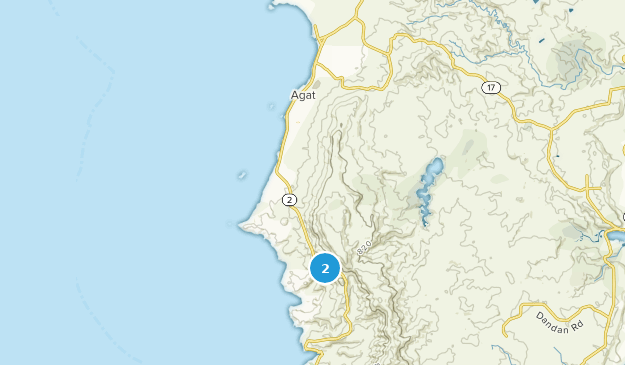Agat, Guam Map