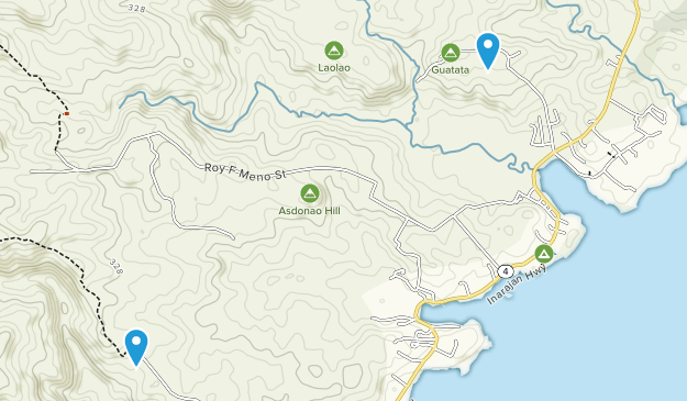 Inarajan, Guam Map