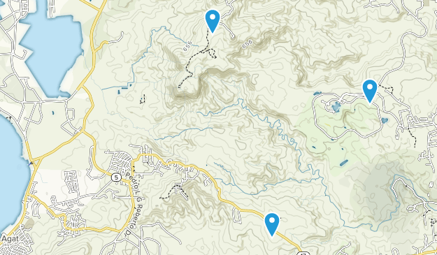 Santa Rita, Guam Map
