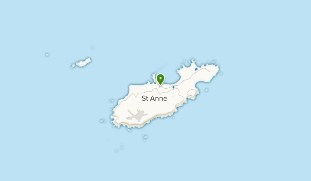 Saint Anne, Alderney Map